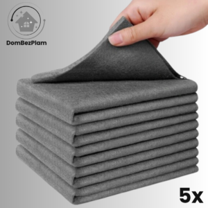 Magiczne Bezsmugowe Ściereczki - DomBezPlam (5szt.) 30x20cm